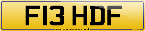 F13 HDF
