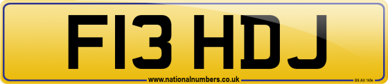 F13 HDJ