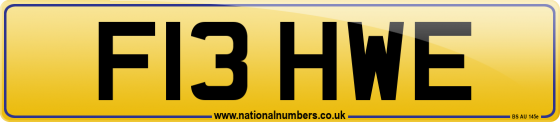 F13 HWE