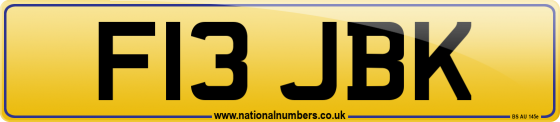 F13 JBK