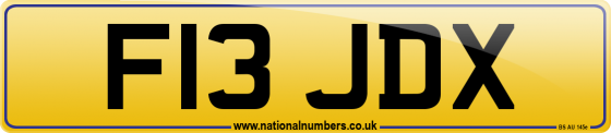 F13 JDX