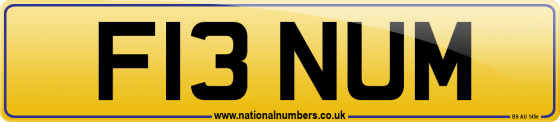 F13 NUM