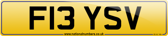 F13 YSV