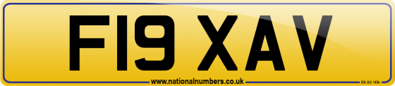 F19 XAV