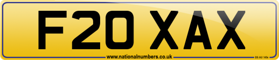 F20 XAX