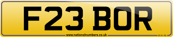 F23 BOR