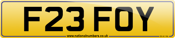 F23 FOY