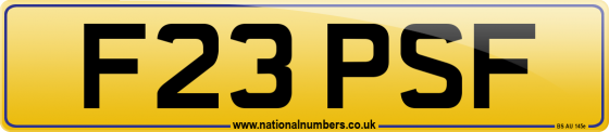 F23 PSF