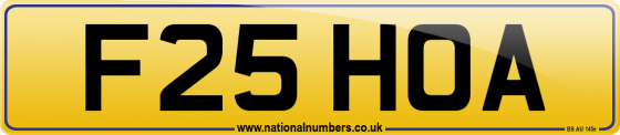 F25 HOA