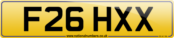 F26 HXX