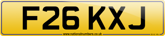 F26 KXJ