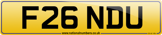F26 NDU
