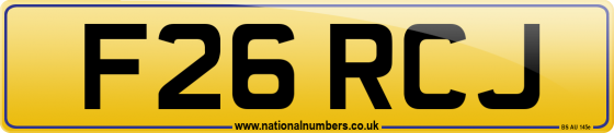 F26 RCJ