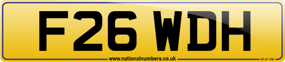 F26 WDH