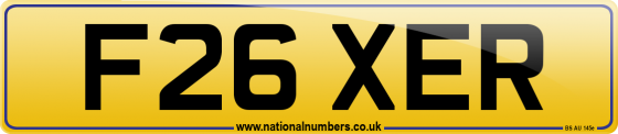 F26 XER