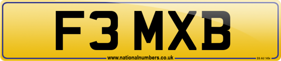 F3 MXB