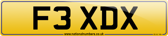 F3 XDX