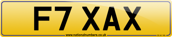 F7 XAX