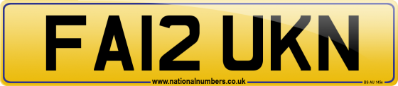 FA12 UKN