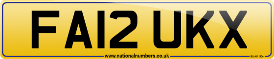 FA12 UKX