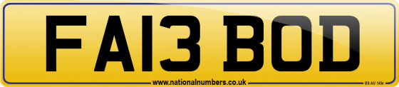 FA13 BOD