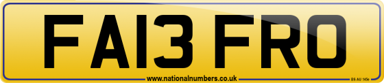 FA13 FRO