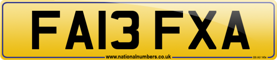 FA13 FXA