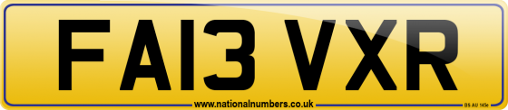 FA13 VXR