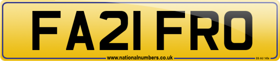 FA21 FRO