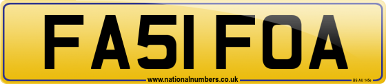 FA51 FOA