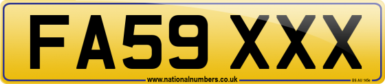 FA59 XXX