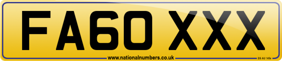 FA60 XXX