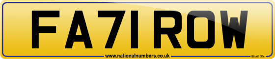 FA71 ROW