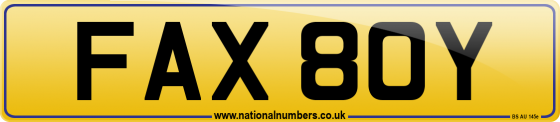 FAX 80Y