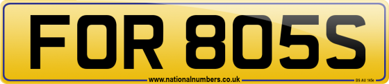 FOR 805S