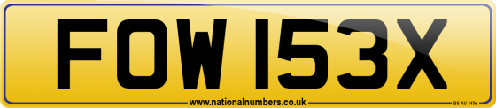 FOW 153X