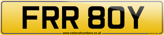FRR 80Y