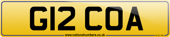 G12 COA