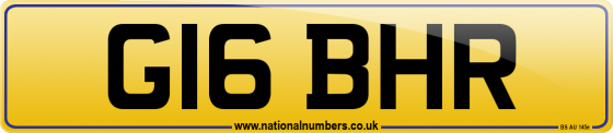 G16 BHR