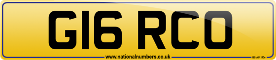 G16 RCO
