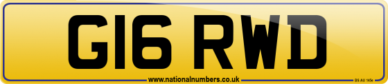 G16 RWD