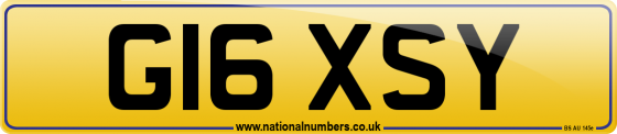 G16 XSY