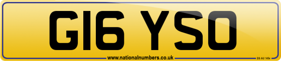 G16 YSO