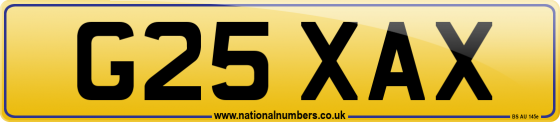 G25 XAX