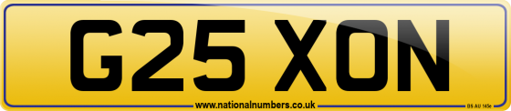 G25 XON