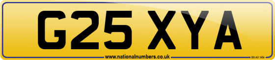 G25 XYA