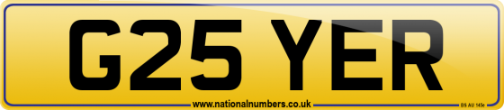 G25 YER