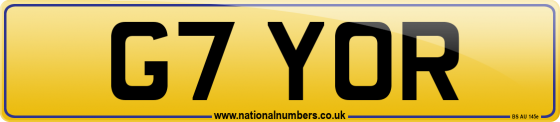 G7 YOR