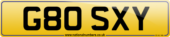 G80 SXY