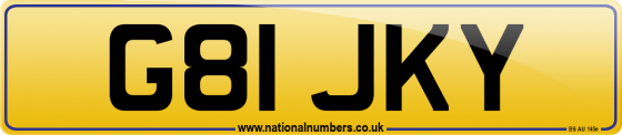G81 JKY